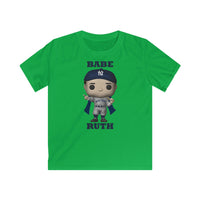 Babe Ruth New York Yankees, Kids Gildan Softstyle Tee Shirt
