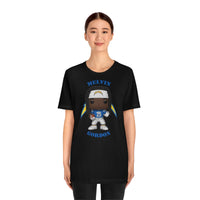 Melvin Gordon L.A Chargers, Soft Cotton Bella and Canvas Short Sleeve Tee shirt
