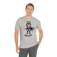 Tom Brady New England Patriots (Large), Soft Cotton Bella and Canvas Short Sleeve Tee shirt
