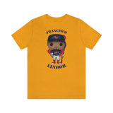 Francisco Lindor Cleveland Indians, Soft Cotton Bella and Canvas Short Sleeve Tee shirt