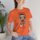Virgil Van Dijk Liverpool, Soft Cotton Bella and Canvas Short Sleeve Tee shirt