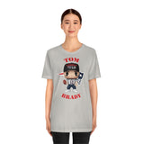Tom Brady New England Patriots Superbowl, Soft Cotton Bella and Canvas Short Sleeve Tee shirt
