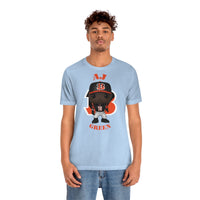 A.J Green Cincinnati Bengals, Soft Cotton Bella and Canvas Short Sleeve Tee shirt