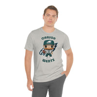 Carson Wentz Philadelphia Eagles (White Jersey), Soft Cotton Bella and Canvas Short Sleeve Tee shirt