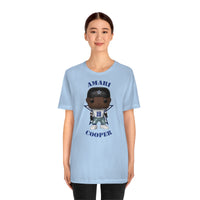 Amari Cooper Dallas Cowboys, Soft Cotton Bella and Canvas Short Sleeve Tee shirt