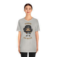 Todd Gurley L.A Rams, Soft Cotton Bella and Canvas Short Sleeve Tee shirt