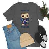 Lionel Messi PSG, Soft Cotton Bella and Canvas Short Sleeve Tee shirt