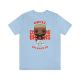 Odell Beckham Jr Cleveland Browns, Soft Cotton Bella and Canvas Short Sleeve Tee shirt