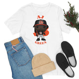 A.J Green Cincinnati Bengals, Soft Cotton Bella and Canvas Short Sleeve Tee shirt