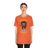 Jerome Bettis Pittsburgh Steelers, Soft Cotton Bella and Canvas Short Sleeve Tee shirt