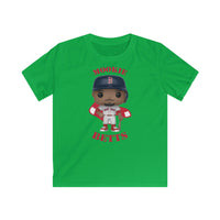 Mookie Betts Boston Red Sox, Kids Gildan Softstyle Tee Shirt