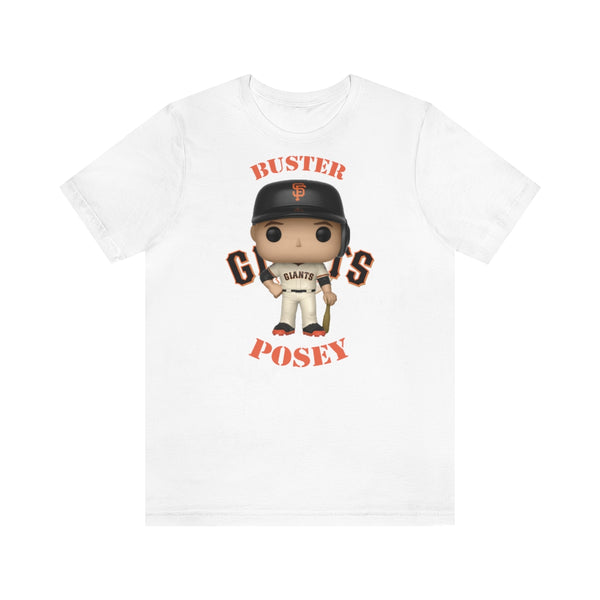 Buster Posey San Francisco Giants, Soft Cotton Bella and Canvas Short Sleeve Tee shirt