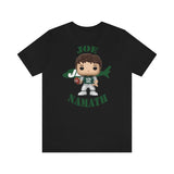 Joe Namath New York Jets, Soft Cotton Bella and Canvas Short Sleeve Tee shirt