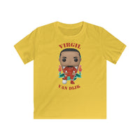 Virgil Van Dijk Liverpool, Kids Gildan Softstyle Tee Shirt