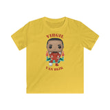 Virgil Van Dijk Liverpool, Kids Gildan Softstyle Tee Shirt