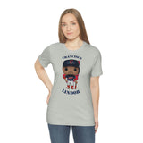 Francisco Lindor Cleveland Indians, Soft Cotton Bella and Canvas Short Sleeve Tee shirt