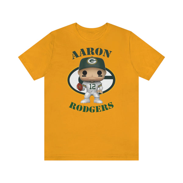 Aaron Rodgers Green Bay Packers, Soft Cotton Bella and Canvas Short Sleeve Tee shirt
