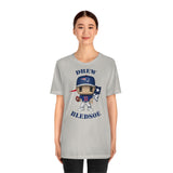 Drew Bledsoe New England Patriots, Soft Cotton Bella and Canvas Short Sleeve Tee shirt