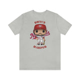 Bryce Harper Washington Nationals, Soft Cotton Bella and Canvas Short Sleeve Tee shirt