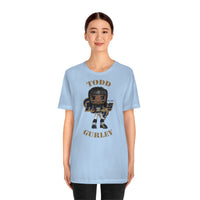 Todd Gurley L.A Rams (Large), Soft Cotton Bella and Canvas Short Sleeve Tee shirt