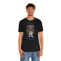 Kevin Durant Golden State Warriors, Soft Cotton Bella and Canvas Short Sleeve Tee shirt