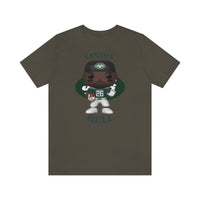 Leveon Bell New York Jets, Soft Cotton Bella and Canvas Short Sleeve Tee shirt