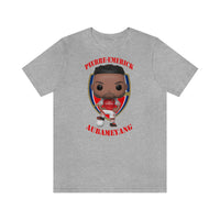 Pierre-Emerick Aubameyang Arsenal, Soft Cotton Bella and Canvas Short Sleeve Tee shirt