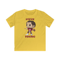 Steve Young San Francisco 49ers, Kids Gildan Softstyle Tee Shirt