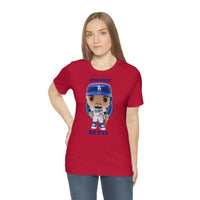 Mookie Betts L.A/Brooklyn Dodgers, Soft Cotton Bella and Canvas Short Sleeve Tee shirt