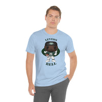 Leveon Bell New York Jets, Soft Cotton Bella and Canvas Short Sleeve Tee shirt