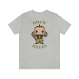 Drew Brees New Orleans Saints Throwback, Soft Cotton Bella and Canvas Short Sleeve Tee shirt