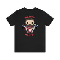 Braden Holtby Washington Capitals, Soft Cotton Bella and Canvas Short Sleeve Tee shirt