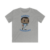 Barry Sanders Detroit Lions, Kids Gildan Softstyle Tee Shirt