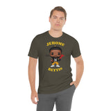 Jerome Bettis Pittsburgh Steelers, Soft Cotton Bella and Canvas Short Sleeve Tee shirt