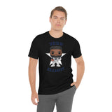 Zeke Elliott Dallas Cowboys (Throwback), Soft Cotton Bella and Canvas Short Sleeve Tee shirt