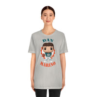 Dan Marino Miami Dolphins, Soft Cotton Bella and Canvas Short Sleeve Tee shirt