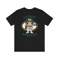 Aaron Rodgers Green Bay Packers, Soft Cotton Bella and Canvas Short Sleeve Tee shirt