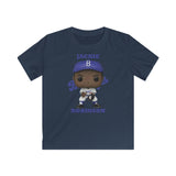 Jackie Robinson Brooklyn Dodgers/L.A Dodgers, Kids Gildan Softstyle Tee Shirt