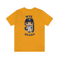 Wil Myers San Diego Padres, Soft Cotton Bella and Canvas Short Sleeve Tee shirt