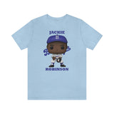 Jackie Robinson L.A/Brooklyn Dodgers, Soft Cotton Bella and Canvas Short Sleeve Tee shirt
