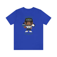 Russell Wilson Seattle Seahawks, Soft Cotton Bella and Canvas Short Sleeve Tee shirt