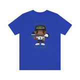 Russell Wilson Seattle Seahawks, Soft Cotton Bella and Canvas Short Sleeve Tee shirt