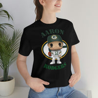 Aaron Rodgers Green Bay Packers, Soft Cotton Bella and Canvas Short Sleeve Tee shirt