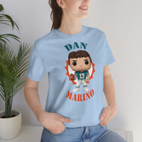 Dan Marino Miami Dolphins, Soft Cotton Bella and Canvas Short Sleeve Tee shirt