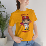 Bryce Harper Washington Nationals, Soft Cotton Bella and Canvas Short Sleeve Tee shirt