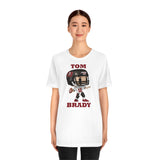 Tom Brady, Tampa Bay Buccaneers Soft Cotton Bella and Canvas Short Sleeve Tee shirt