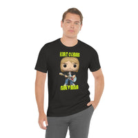 Kurt Cobain Nirvana, Soft Cotton Bella and Canvas Short Sleeve Tee shirt