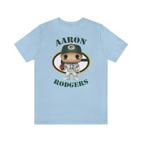 Aaron Rodgers Green Bay Packers, Soft Cotton Bella and Canvas Short Sleeve Tee shirt