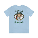 Aaron Rodgers Green Bay Packers, Soft Cotton Bella and Canvas Short Sleeve Tee shirt