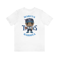 Marcus Mariota Tennessee Titans, Soft Cotton Bella and Canvas Short Sleeve Tee shirt